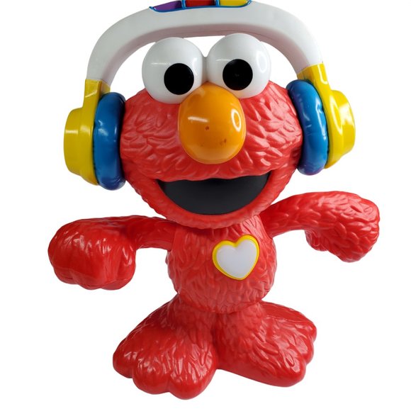 Sesame Street Lets Dance Elmo 12in Elmo Toy Sings and Dances 2017 Works Great - Picture 1 of 12